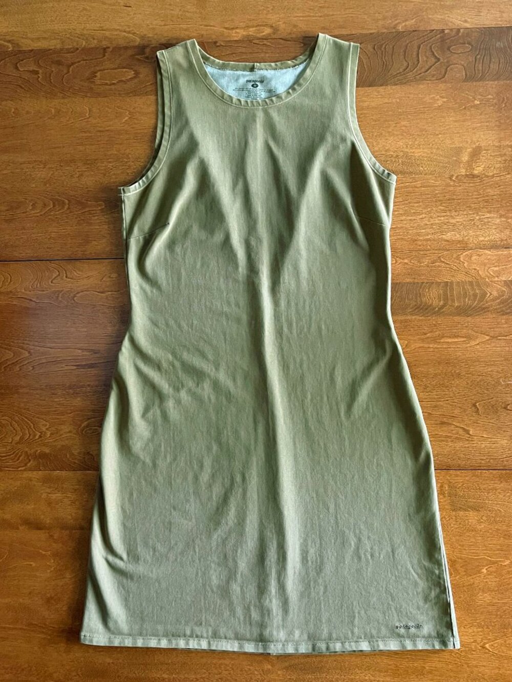 Patagonia vintage olive sheath dress S/M